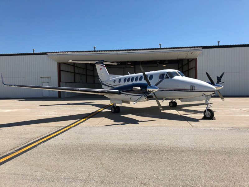 The Newest King Air 350i is now ready for delivery to our base.